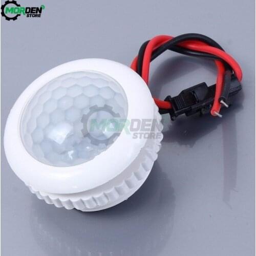 AC 220V 50HZ PIR IR Infrared Human Induction Lamp Switch Light Control 110° Ceiling Light Motion Sensor