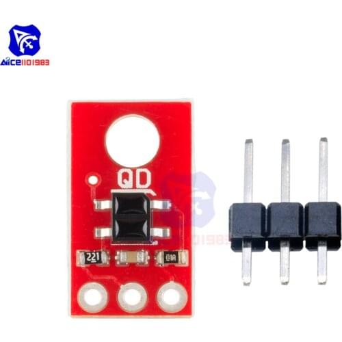 DC 3.3 -5V QRE1113 Digital Linear Sensor IR LED Infrared Reflective Sensor Module Capacitor Discharge Circuit Breakout Board