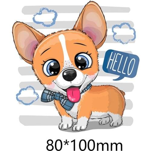 New Metal Cutting Dies Flower Dog New Stencils For DIY Scrapbooking Paper Cards Craft Making Craft Decoration 8*9mm