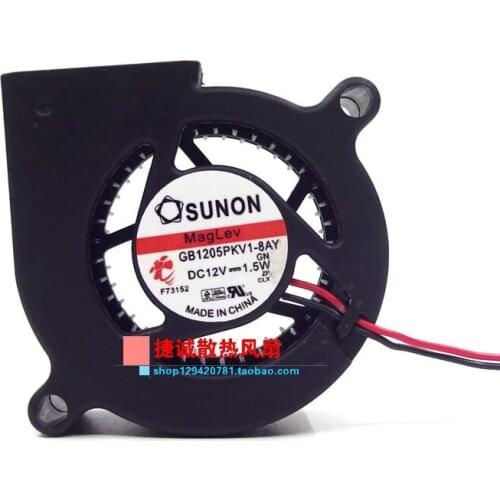 New original GB1205PKV1-8AY 5020 5cm turbo blower 12V 1.4W LED par light projector cooling fan
