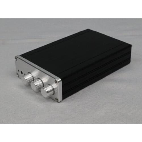 KYYLSB102*158*35MM all aluminum power amplifier chassis shell audio power amplifier box DIY box mini aluminum power amplifier ch