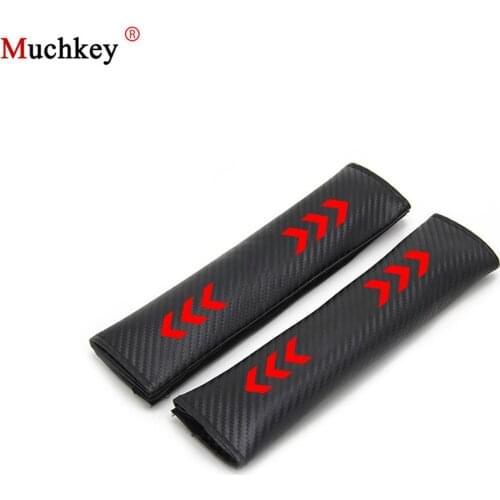 Car Seat belt Shoulder Pads For Volkswagen Toyota Cushion Removable and Washable Car Seat belt Strap Covers Universal 2pcs