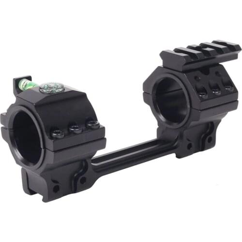 WESTHUNTER One Piece Scope Mounts 11mm Dovetail 25.4mm/30mm Rings Bubble Level Mount Sight For Rifle Scope Dovetail