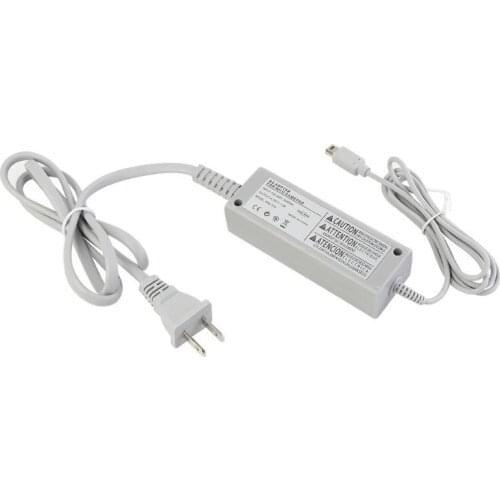 US/EU Plug 100-240V AC Charger Adapter Home Wall Power Supply for Nintendo WiiU Wii U Gamepad Joypad Controller
