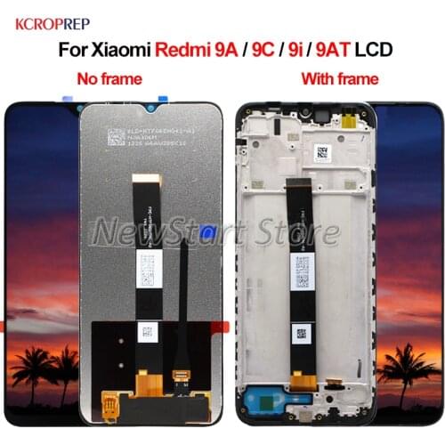 For Xiaomi Redmi 9A 9C LCD Display Touch Screen Digitizer Assembly For Xiaomi Redmi 9i 9AT lcd Replacement Accessory 100% Tested