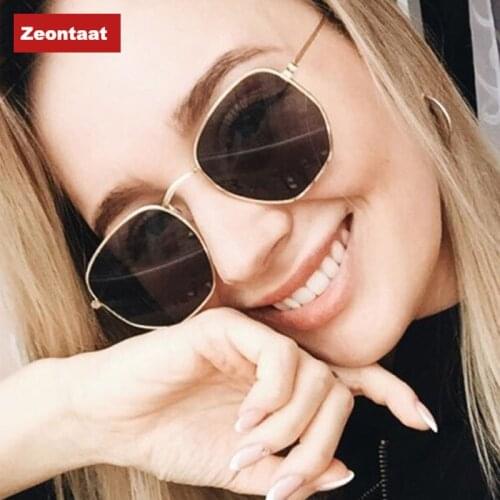 2021 Vintage Polygonal Sunglasses Men Women Glass Retro Metal Frames Mirror 3548 Sun Glasses Oculos De Sol Dos Homens UV400