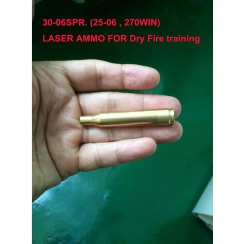 30-06SPR. Laser Ammo,Laser Bullet, Laser Cartridge for Dry Fire training and shooting simulation