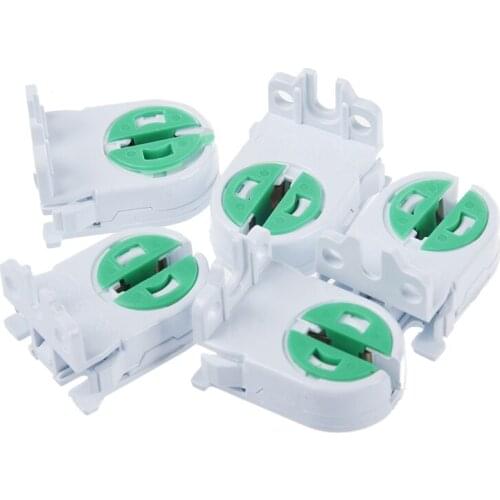 5pcs T5 Lamp Holder Lamp Socket Tube Accessory Lamp Aging Test AC 100-250V