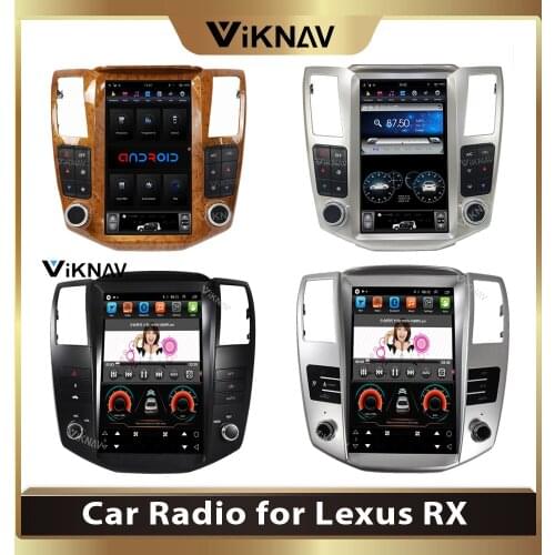 For Lexus RX RX300 RX330 RX350 RX400H 2004-2008 Android Car Radio Auto Stereo Receiver DVD Multimedia Player GPS Tape Recorder