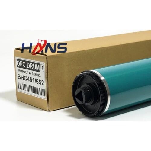 2pc black OPC Drum for Konica Minolta Bizhub C451 C452 C550 C552 C652 C650 C754 Image Machine OPC Drum Copier Parts