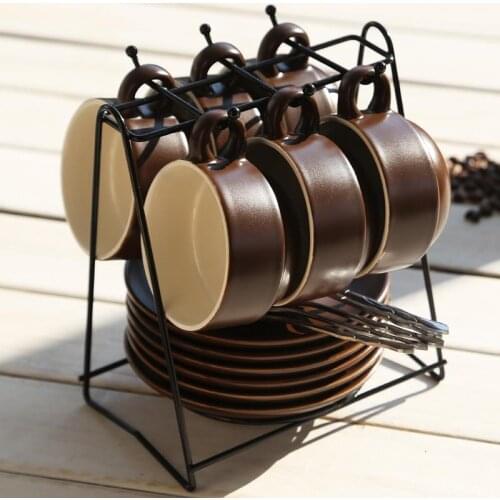 Vajilla Coffe Tasse Cafe Creative Large Tea Tazze Colazione Tazzine Caffe Coffee Caneca Ceramic Travel Novelty Cup And Mug