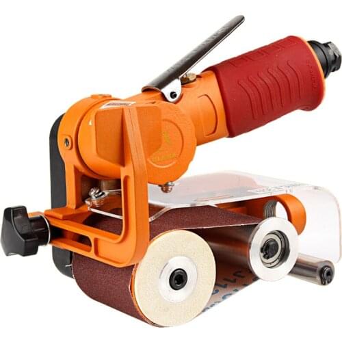 Belt Grinding Machine Drawing Machine Small Metal Stainless Steel Polishing Machine Belt Machine Pneumatic Tool B0606198