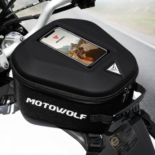 Motorcycle Magnetic Tank Bags Motorcycle Backpack Multi-functional Luggage Bag Touch Screen Cell Phone GPS Bag For BMW R120GS