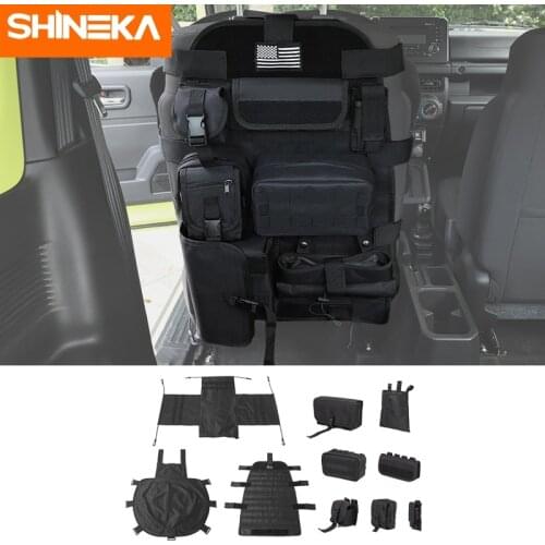 SHINEKA Stowing Tidying For Suzuki Jimny Multifunction Car Seat Organization Storage Bag Accessoroies For Suzuki Jimny 2019