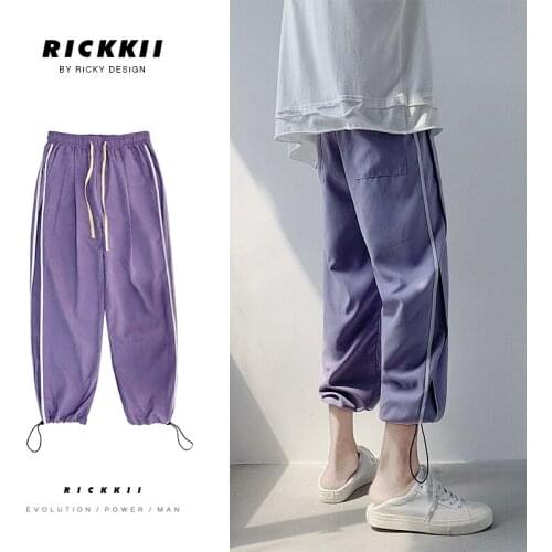 Mens Solid Cargo Harem Pants 2020 Hip Hop Casual Male Tatical Joggers Trousers Fashion Casual Streetwear Pants Ankle-Length