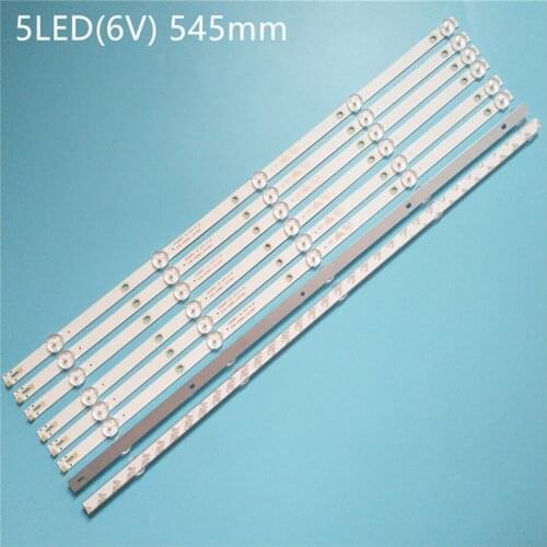 New 80 PCS/lot 5LEDLED backlight strip for 55PUF6092 K550WDC1 A2 4708-K550WD-A2113N01 471R1P79 4708-K55WDC-A1113N01