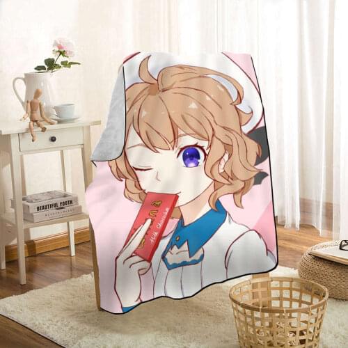 New Anime Invented Inferenc Blanket Custom Super Soft Warm Microfiber Fabric Blanket For Couch Throw Travel Adult Blanket 0406