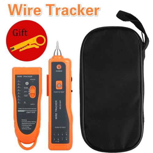 100% Brand New high quality LAN Network Cable Tester Line Finder Cat5 Cat6 RJ45 UTP STP Tel Wire Tracker Diagnose Tone Tool