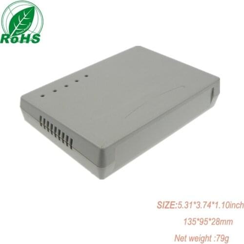 Plastic Enclosures Project Box Remote Shell For Electronics Components 135*95*28mm 5.31*3.74*1.10inch