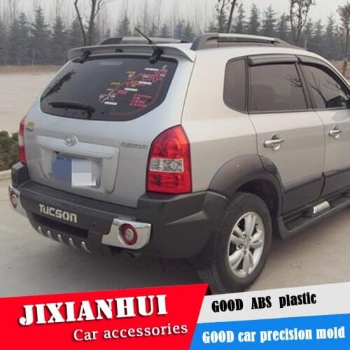 For Hyundai Tucson Spoiler 2007-2013 Hyundai Tucson spoiler LXC ABS plastic Material Car Rear Wing Color Rear Spoiler