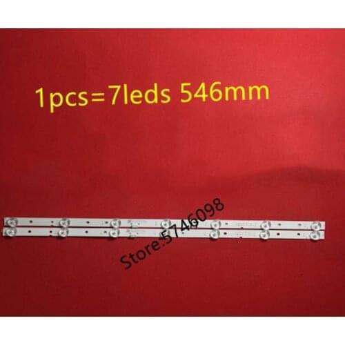 LED backlight strip for 32inch Tv Philco Ptv32e20dsgwa Skyworth 32X6 Jl.d32071330-001cs-m 1pcs=7leds 546mm