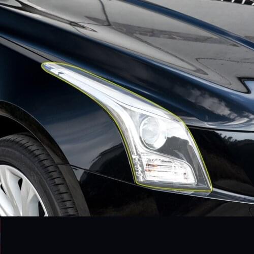 TPU Headlight Lamp Protective Film For Cadillac ATSL XT5 CT6 XTS AAB265