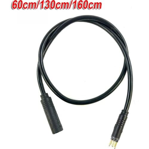 EBike Motor Extension Cable Connector Female To Male 60/130/160cm 9Pin Electric Bicycle Motor Cables For E-bike Accessories