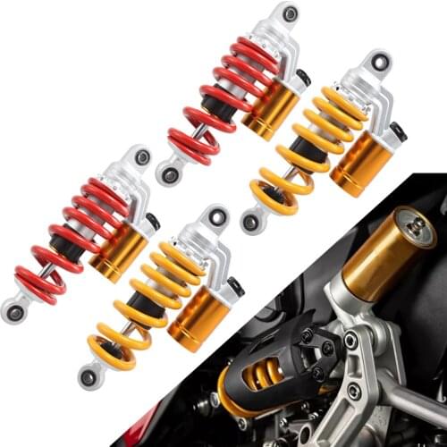 Motorcycle Universal 240mm 260mm Shock Absorbers Suspension For Honda Msx 125 Grom SF Electric Monkey Bikes Replacement