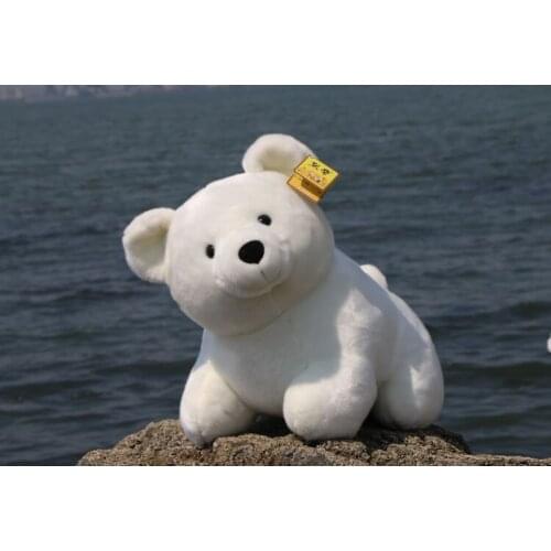 High quality goods large 50cm white polar bear plush toy soft pillow ,Valentines Day gift b0413