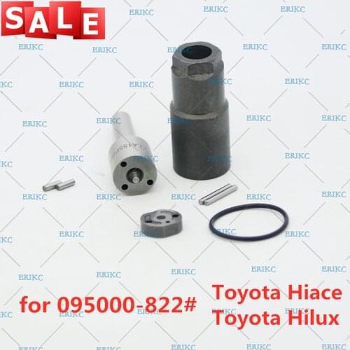 095000-822# Fuel Injector Overhaul Repair Kit Nozzle DLLA155P863 Control Valve Plate 10# Auto Parts for 095000 8220 Toyota Hilux