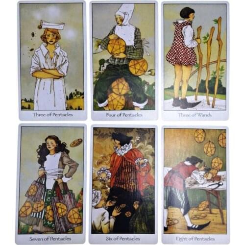 2021 78pcs New Dreaming Way Tarot Cards And PDF Guidance Divination Deck Entertainment Parties Board Game