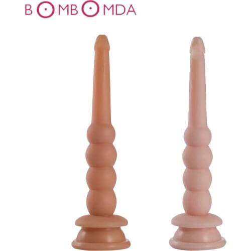 Anal Plug Sex Toys for Women Men Anal Bead Stimulators Sex Products Prostate Massager Masturbator Dildo Butt Plug Soft Silicone