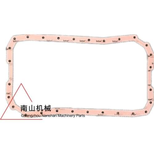 Free shipping for 4D102 Engine Oil Pan Rubber Cushion Komatsu Oil Pan Gasket excavator parts