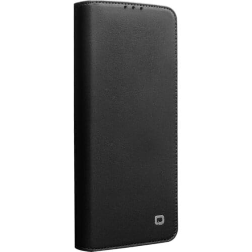 QIALINO Business Style Card Slots Phone Case for Huawei Ascend P40 Luxury Genuine Leather Wallet Flip Cover for Huawei P40 Pro