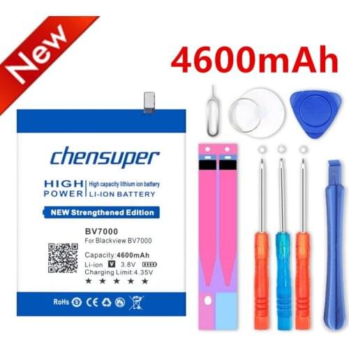 Chensuper BV7000 4600mAh V575868P Good Quality Battery For Blackview BV7000 Pro BV7000 Smart Phone Batteries