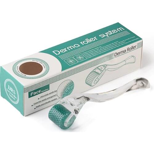 DRS 192 Derma Roller Face Massage Roller Hair Regrowth Beard Growth Anti Hair Loss Treatment Beauty Tool