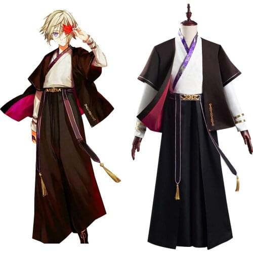 Game FGO Fate/Grand Order Cosplay Lang Lin Wang Uniform Outfits Halloween Party Carnival Costumes Custom Made