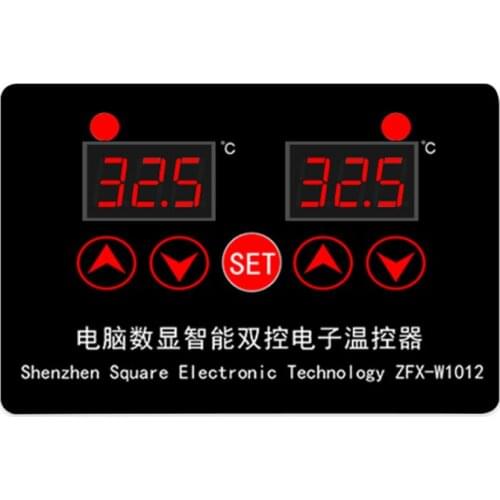 Egg Incubator Controller Computer Multifunction Automatic Temperature Humidity Control Dual-Temperature Adjustable Thermostat