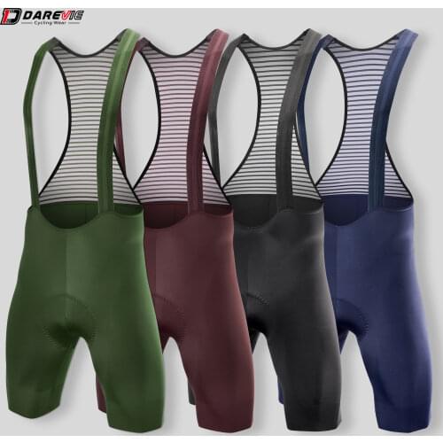 DAREVIE Cycling Bib Shorts 6H 500KM Seamless Men Cycling Shorts High Quality Soft Pro White Mens Cycling Shorts 3D PadMTB Road