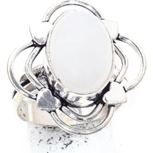 Rainbow Moonstone Silver Overlay over Copper , Size: 7.75 , R5485