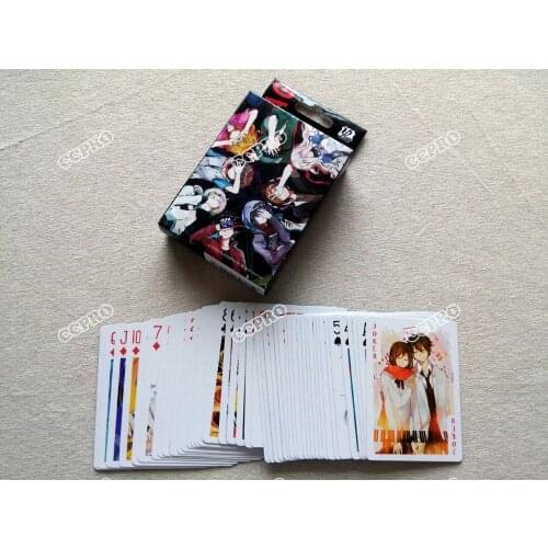 Anime MekakuCity Actors Poker Cards/bridge Cards/desk Cards/playing Cards with Kido/Seto