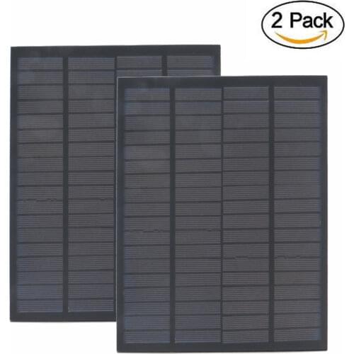 2pcs x 18V Solar Panel polycrystalline 5W 10W 20W Solar cell charge for 12V battery Charger 5 10 20 30 40 50 60 watts W Watt