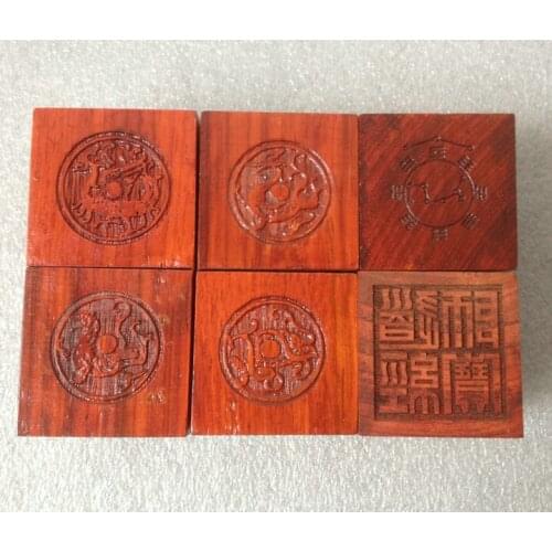 Taoist products, Taoist seal, Four Saints seal, four spirits and animals seal, six sides seal, green dragon, white tiger, Zhuque