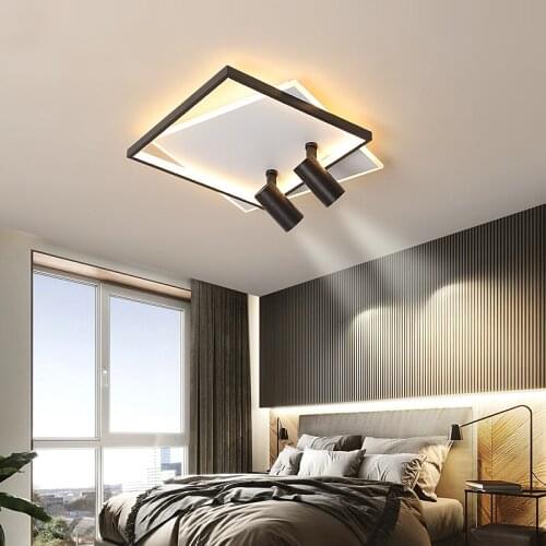 Creative Modern Led Ceiling Lights For Living Room Bedroom Study kitchen cloakroom Spotlight Lamp Dimmable Ceiling Lamp Fixtures
