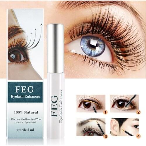 FEG Eyebrows Enhancer Rising Eyelash Growth Serum Eyelash Growth Liquid Makeup Eyebrow Longer Thicker Cosmetics Make up Tools