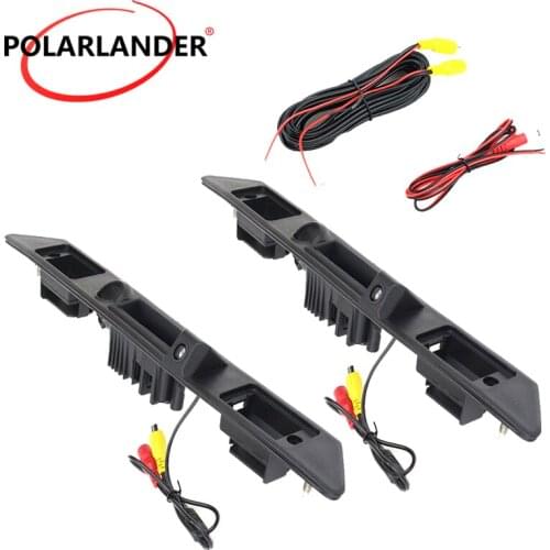 Waterproof Trunk Handle Rear View Camerafor Audi A3 A6L A8L A4 A8 CCD HD Backup Parking Camera