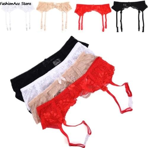 Women Sexy Lingerie Hot Female Underwear Garter Belt Suspenders Erotic Costume For Woman Garter Belt Stocking Belt Suspender