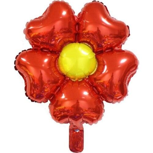 10Pcs/lot 18 Inch Five-petal Flower Round Balloon Wedding Birthday Party Decoration Balloons Heart-shaped Petal Balloon