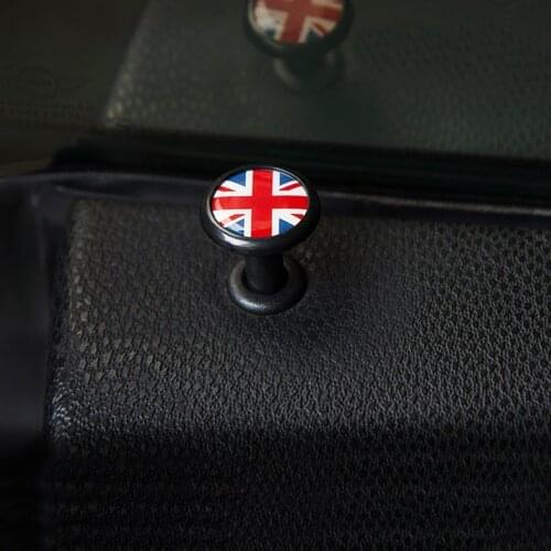 2pcs Car Window Door Lock Pin Cover Sticker For Mini Cooper JCW S One R55 R56 R60 R61 F54 F55 F56 F60 Countryman Car Accessories