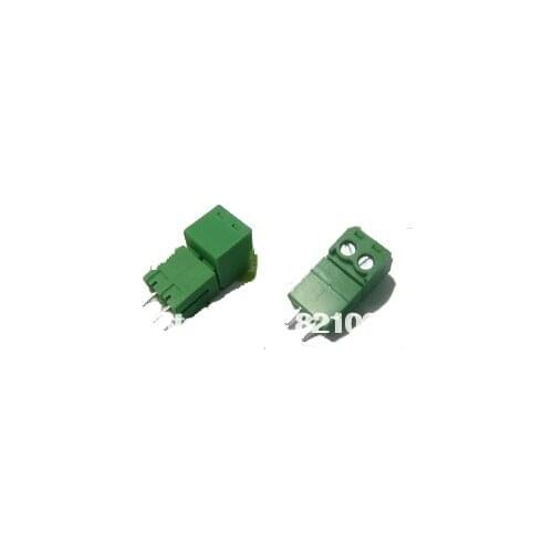2EDG-3.81-2P + 2EDGV-3.81-2P 2EDG 2EDGV 2Pin Straight Pin Plug-in Screw Terminal Block ROHS PCB Splice (10pcs/lot)